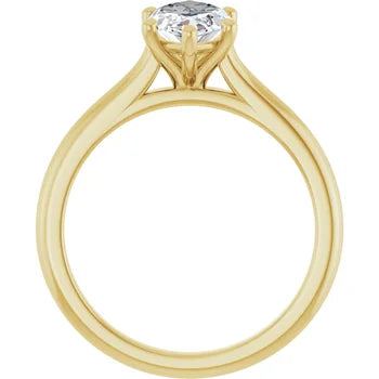 1.41ct Round Brilliant Cut Lab Grown Diamond Engagement Ring Solitaire