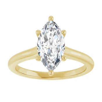 1.41ct Round Brilliant Cut Lab Grown Diamond Engagement Ring Solitaire