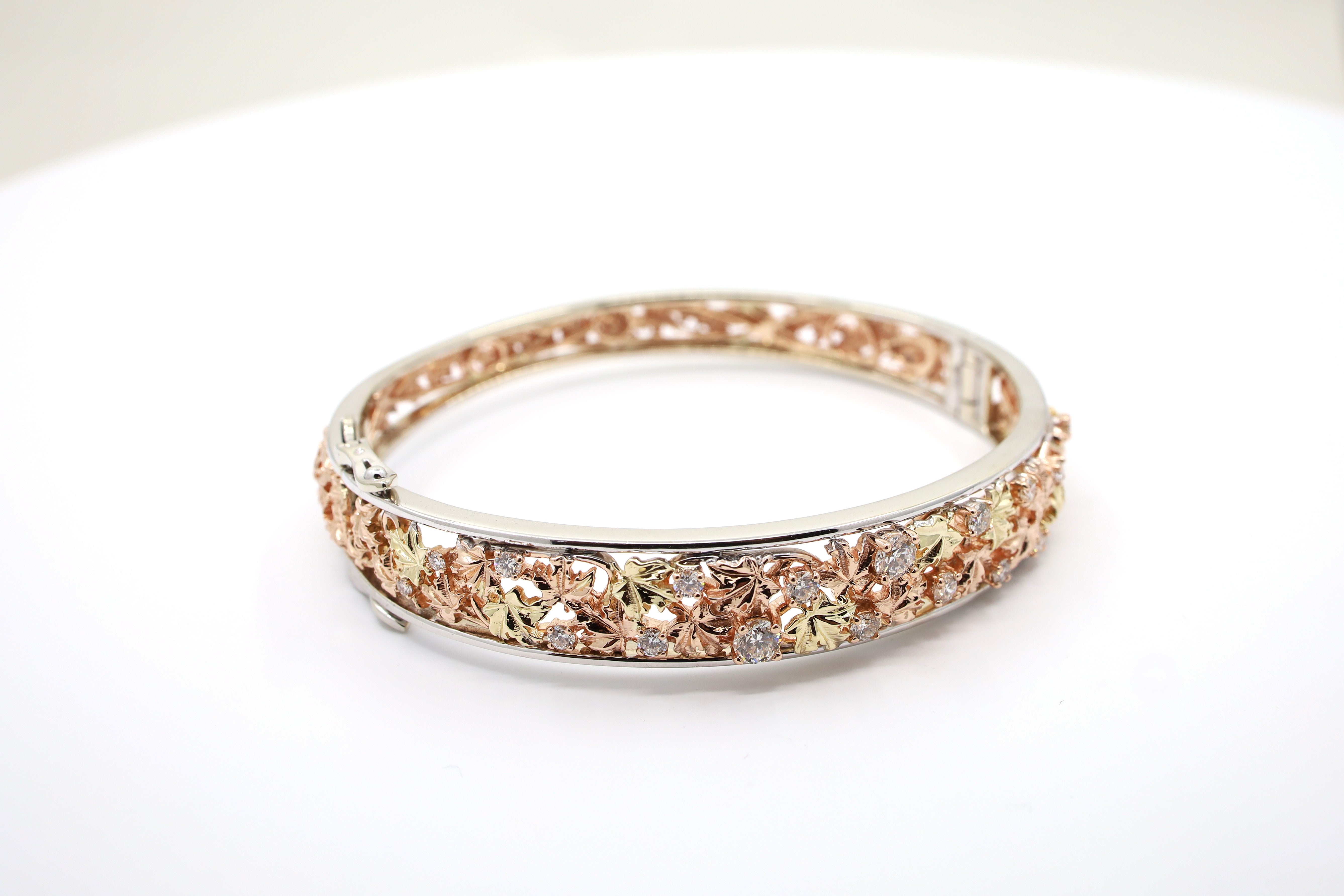 Falling Leaves Estate Bangle