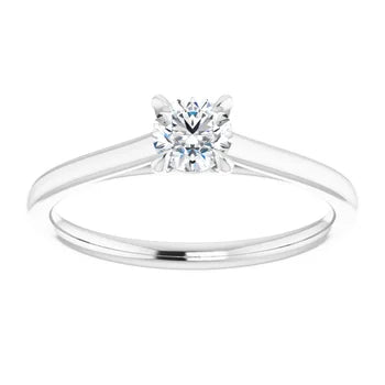 0.30ct Round Brilliant Cut Lab Grown Diamond Engagement Ring Solitaire