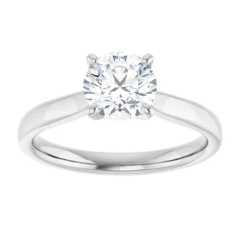 1.00ct Round Brilliant Cut Lab Grown Diamond Engagement Ring Solitaire