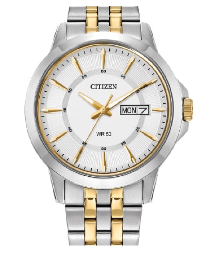 Gent's two tone CITIZEN quartz watch #BF2018-52A