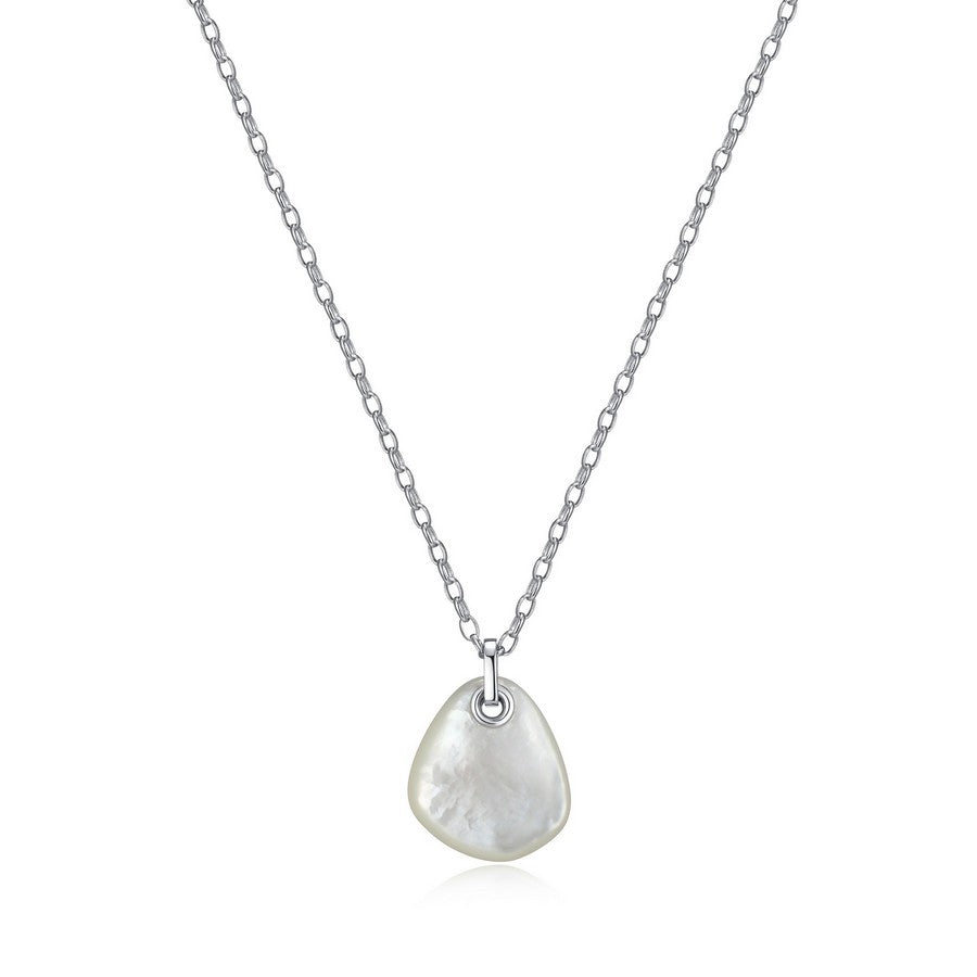 ELLE "Pebble" Mother of Pearl Necklace