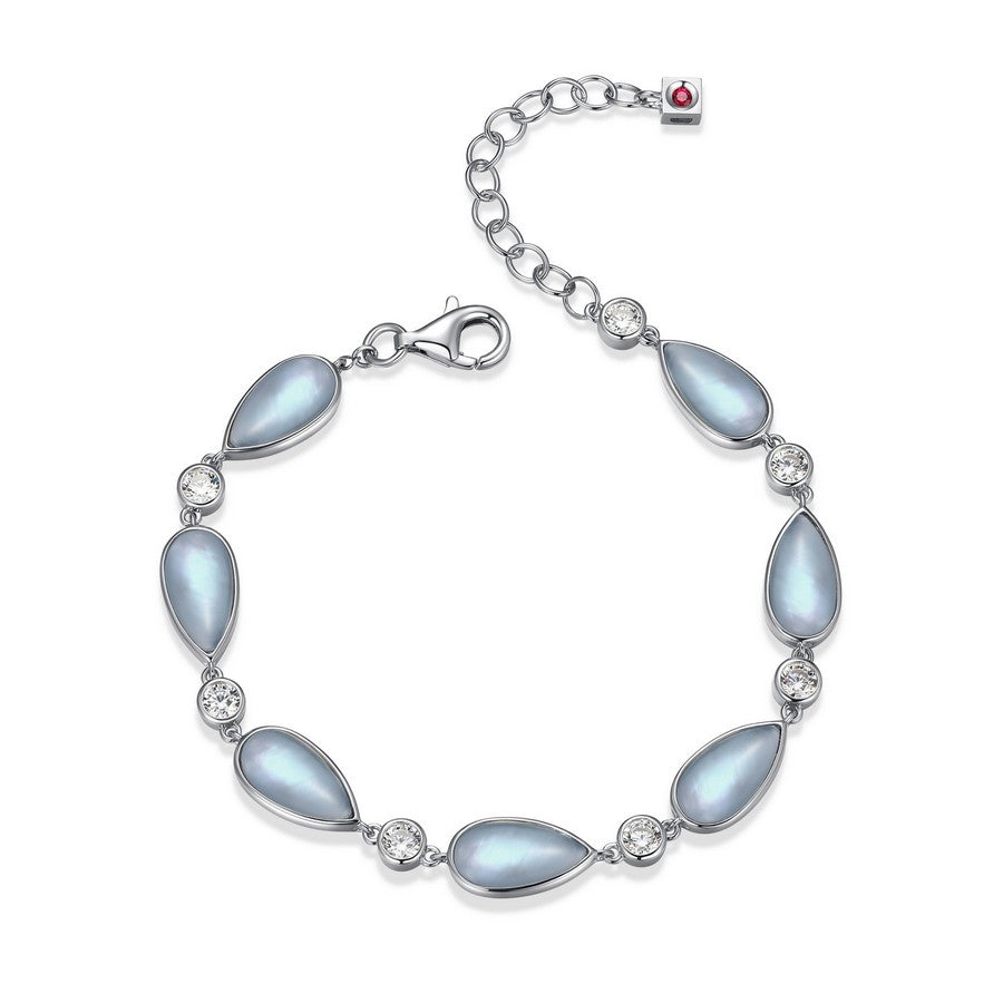 ELLE "Ethereal Drops" Blue Topaz Bracelet