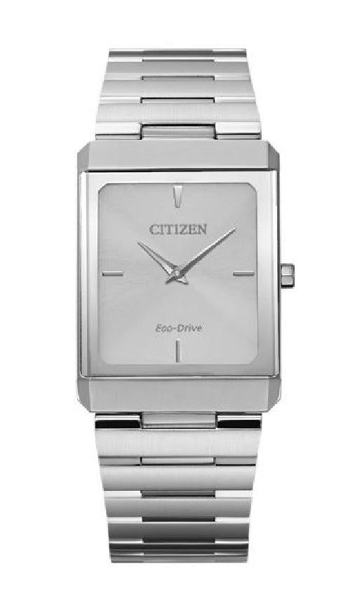 Gent's stainless steel CITIZEN ECO-DRIVE 'Stiletto' watch
#AR3100-56A