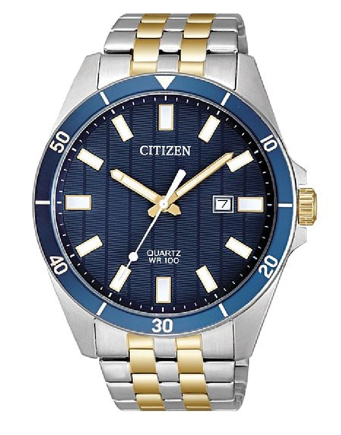 Gent's two tone CITIZEN quartz watch #BI5054-53L