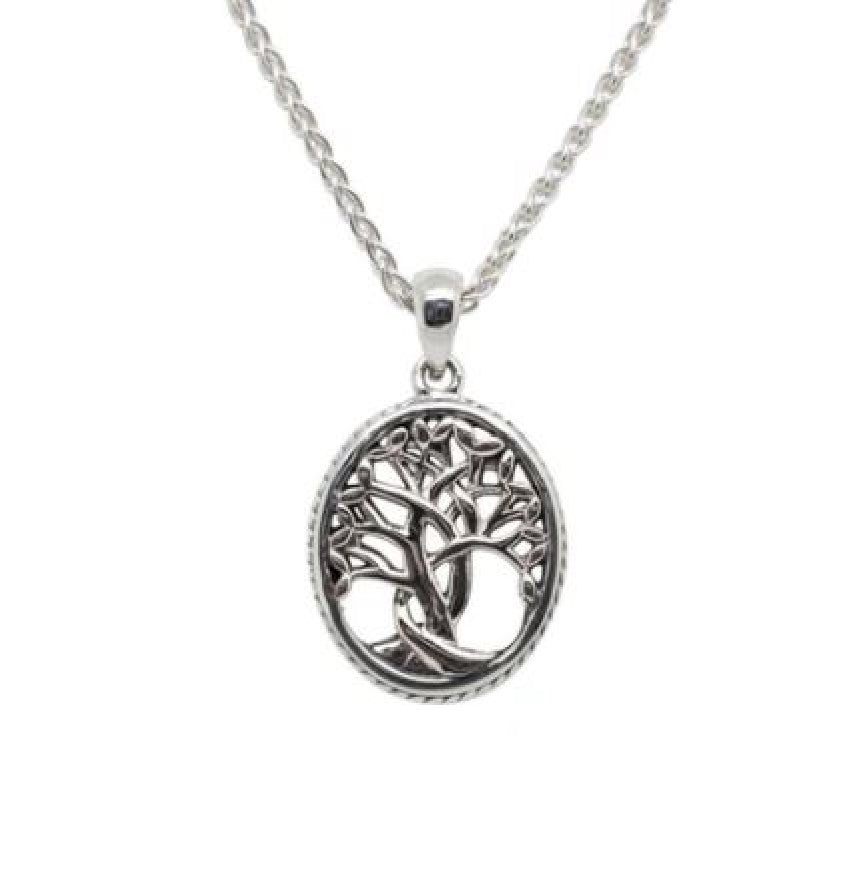 KEITH JACK - Sterling silver 'Tree of Life' pendant - petite on an 18' chain